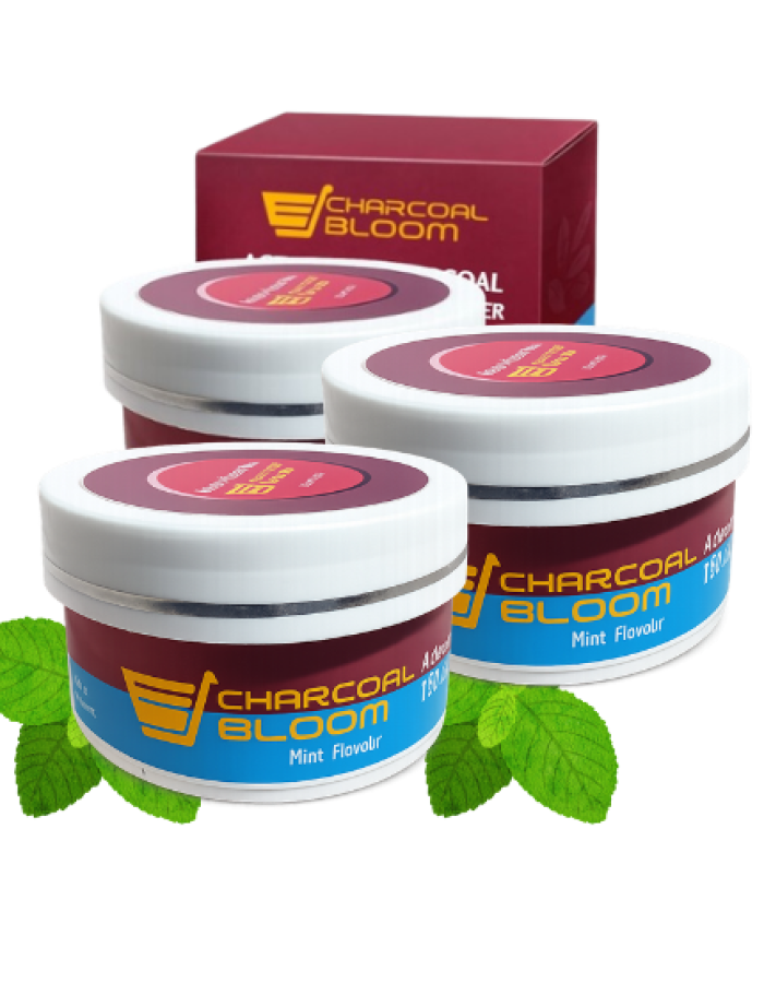 Activated Charcoal Teeth Whitening Powder. (Pack of 3)